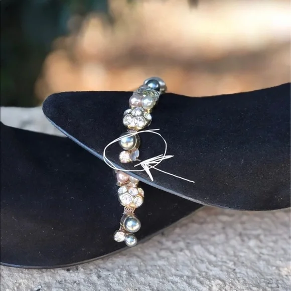 Karl Lagerfeld Black Mules Size 9 Style: Nola - Picture 6 of 9